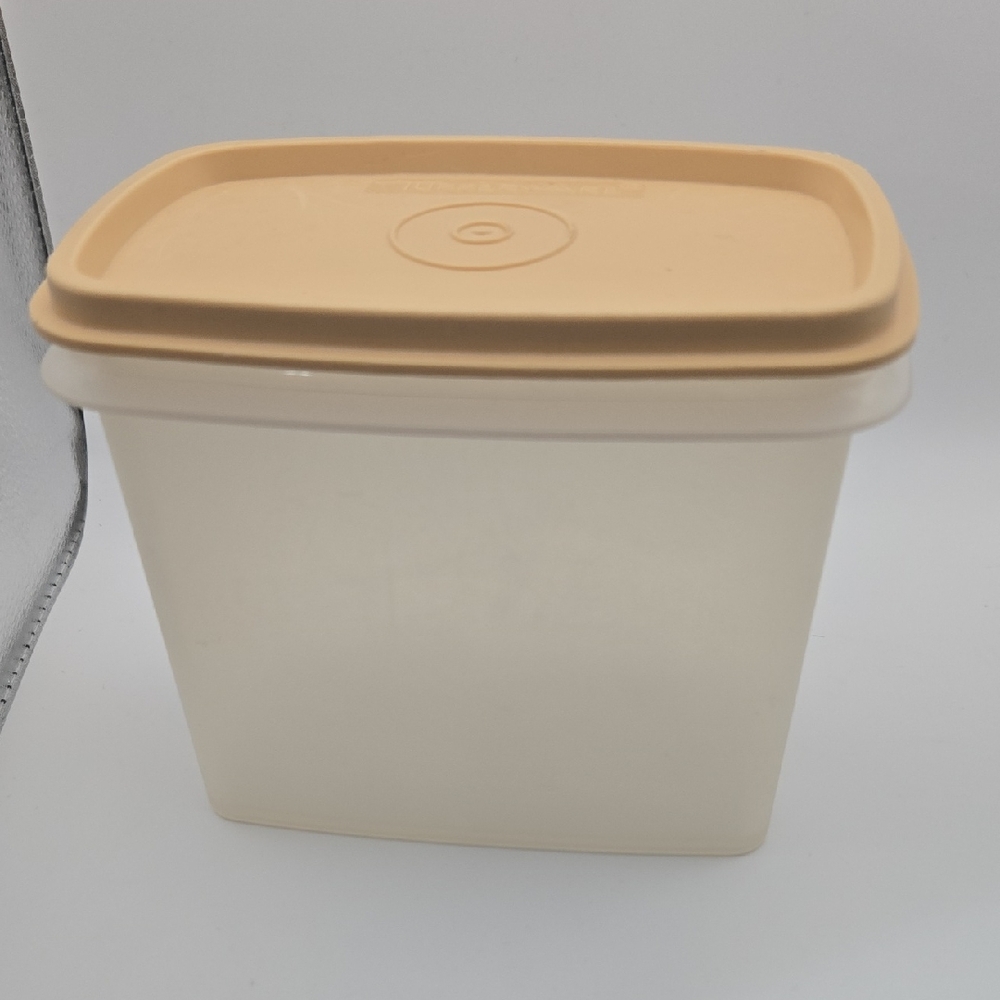 Vintage Tupperware Small Storage Container w/ Lid – Made in USA